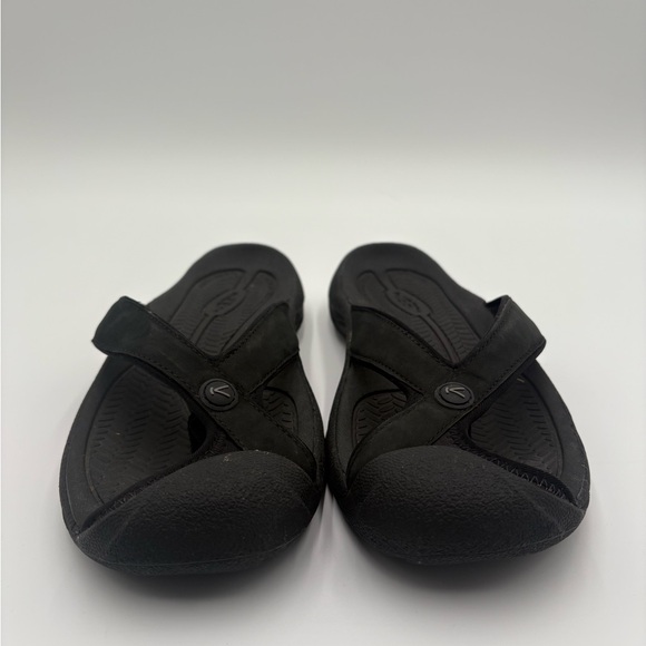KEEN Waimea Flip Flop Sandals Black Comfort Thong Women’s Size 7 - Picture 4 of 11